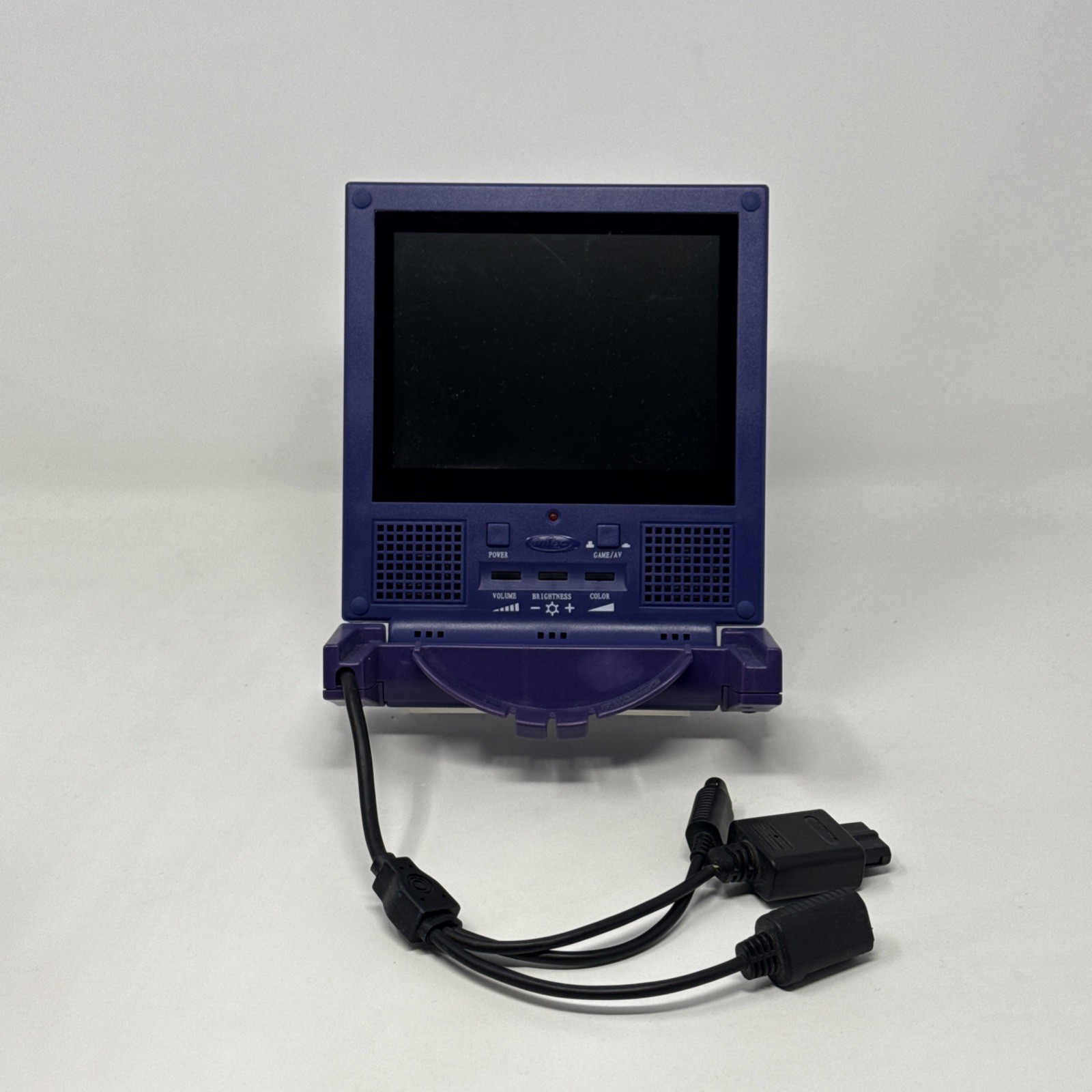 Intec Indigo Nintendo GameCube Portable LCD Screen - Tested And Working RARE Intec Indigo Nintendo GameCube Portable LCD Screen - Tested And Working RARE