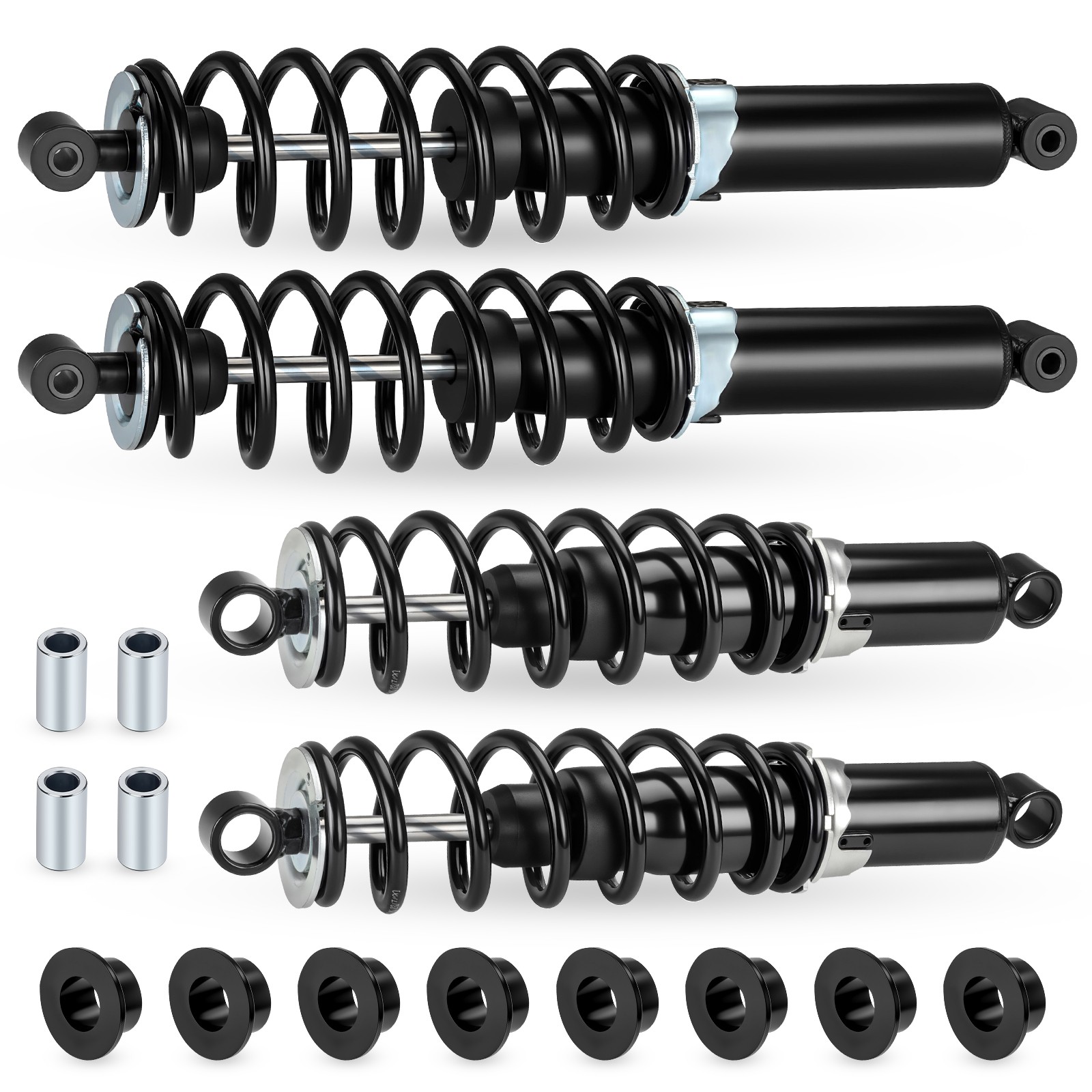 Rear Front Coil-over Shocks Absorbers Full Set For Polaris Sportsman 850 2011-25