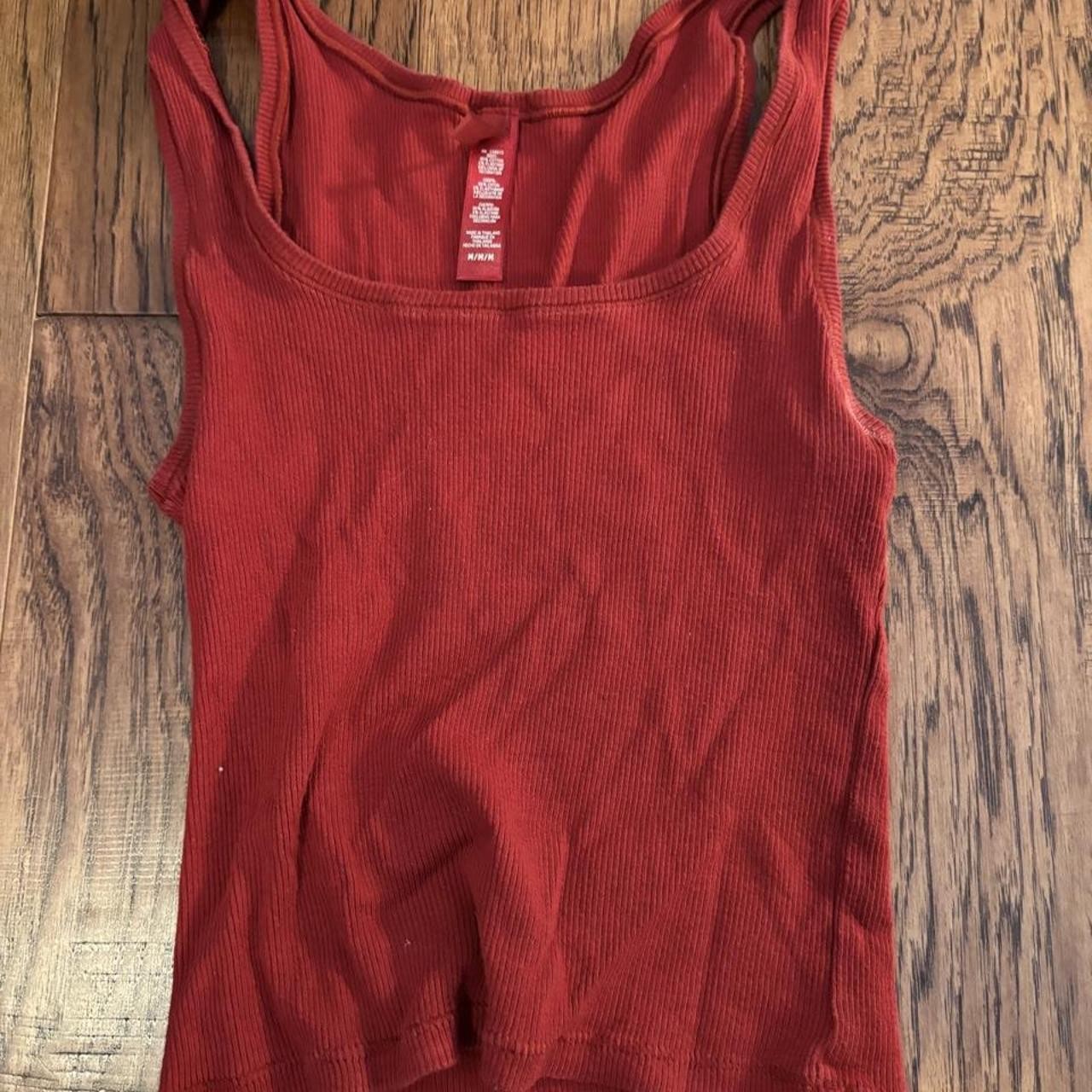 Skims Women\'s Red Vests-tanks-cami