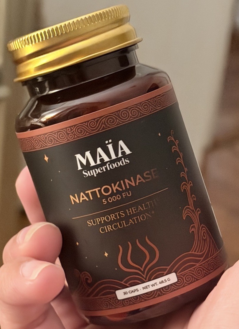 Maia Nattokinase 5000 FU 30 Capsules Supports Healthy Circulation High Potency Maia Nattokinase 5000 FU 30 Capsules Supports Healthy Circulation High Potency