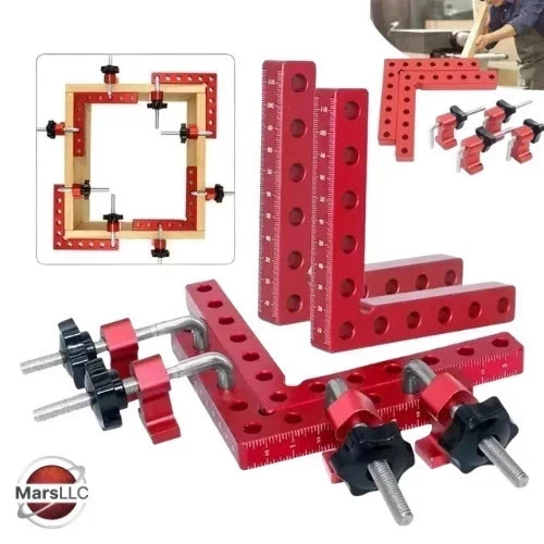 Aluminum Alloy Metal Corner Clamps For Woodworking Positioning 90 Degree Aluminum Alloy Metal Corner Clamps For Woodworking Positioning 90 Degree