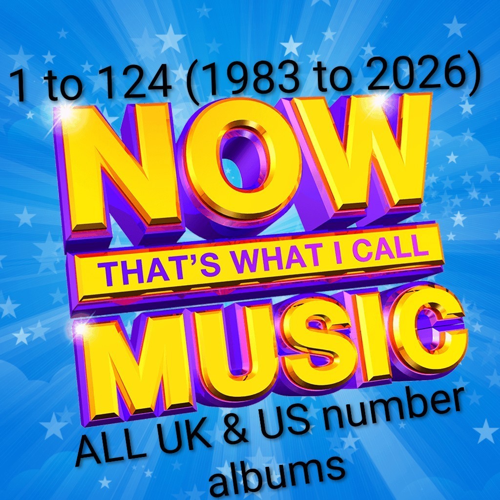 Now That's What I Call Music 1-124 ALL ALBUMS 1983-2026 +tons more see descrip