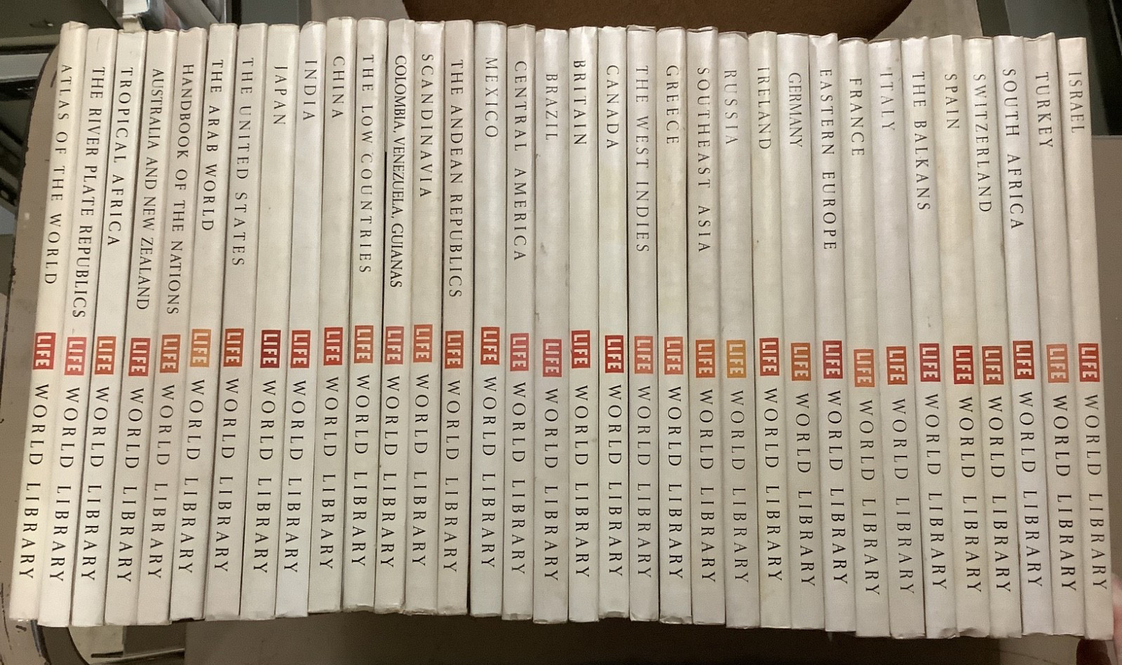 Life World Library 34 Volume Complete Hardcover Book Set c. 1968 World Countries