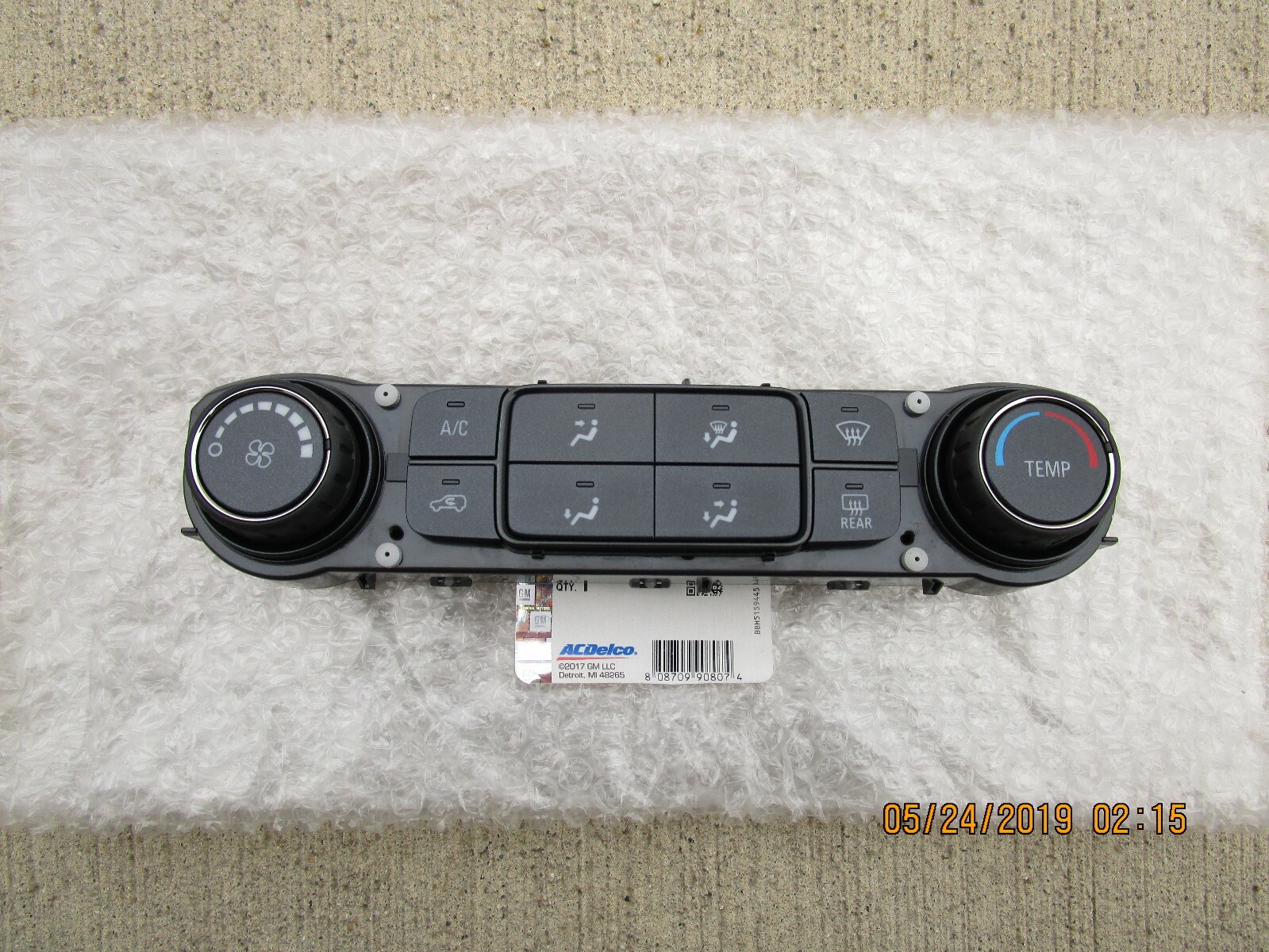 GM GMC CHEVY 84199201 ACDELCO 1574848 A/C HEATER CLIMATE TEMPERATURE CONTROL NEW