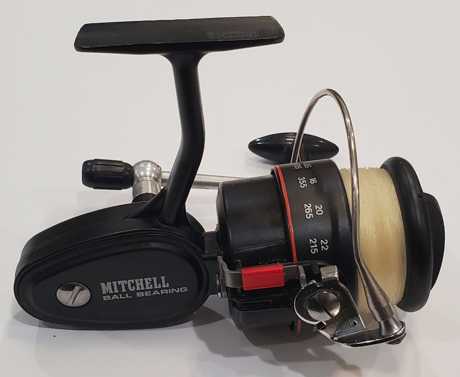 Vintage Garcia Mitchell 306S Saltwater Spinning Reel Works Great Foot #N326111