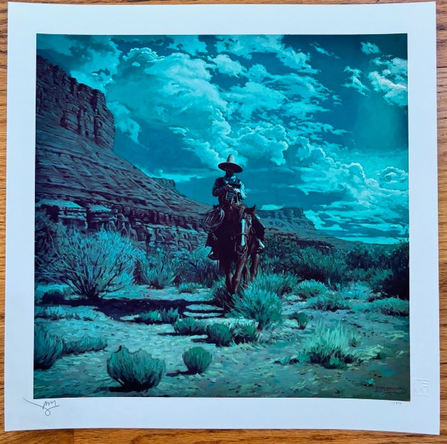 NEW Mark Maggiori Signed Print El Bandito 14x14 #xx/970 NEW Mark Maggiori Signed Print El Bandito 14x14 #xx/970
