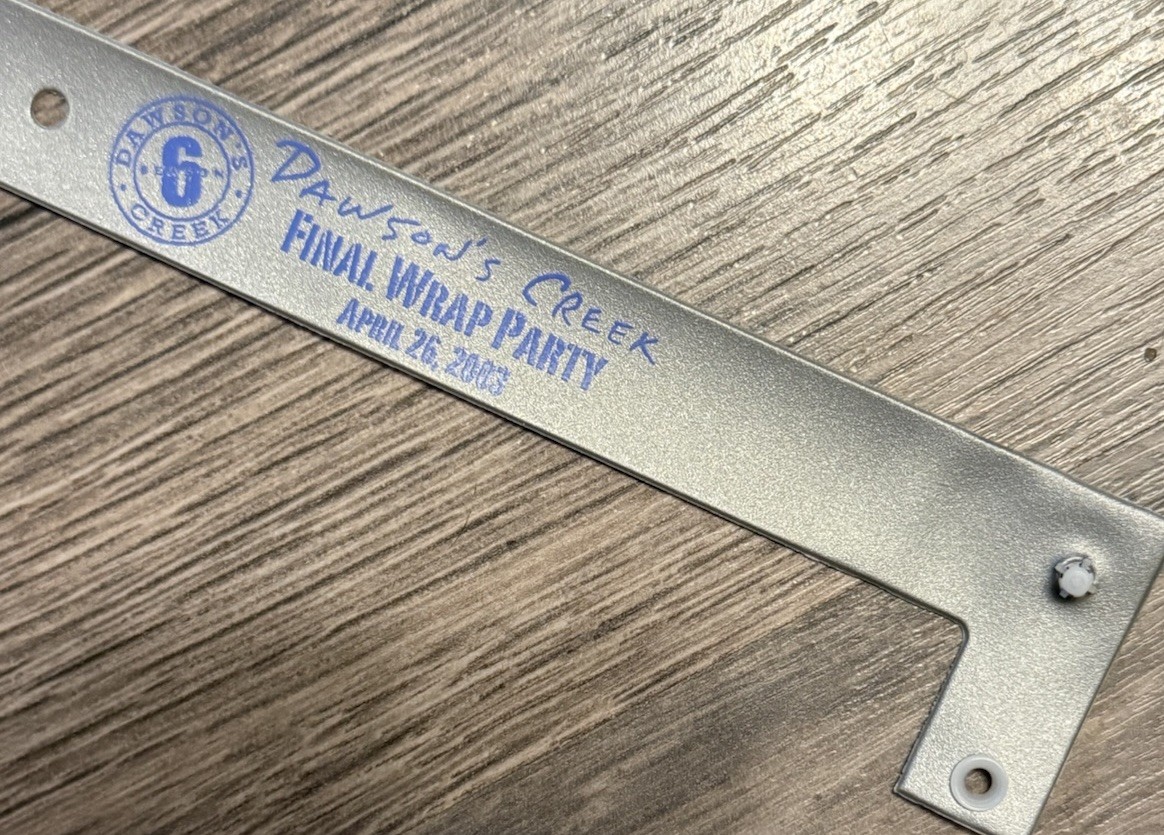 Dawson’s Creek FINAL Wrap Party Admittance Bracelet Season 6 - April 26, 2003