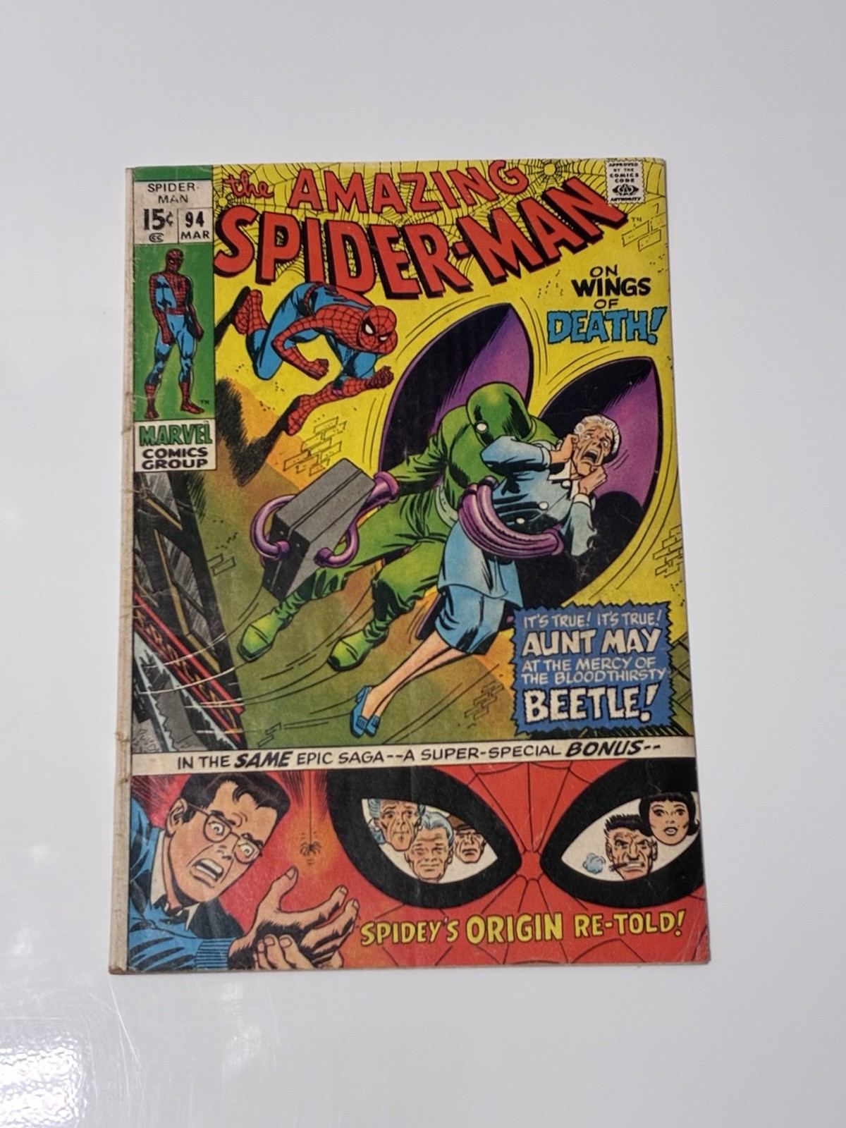 Buy 2 Get 2 Free (CHECK PROMO) Amazing Spider-Man 1971 #94 Low Grade (1.5) Buy 2 Get 2 Free (CHECK PROMO) Amazing Spider-Man 1971 #94 Low Grade (1.5)