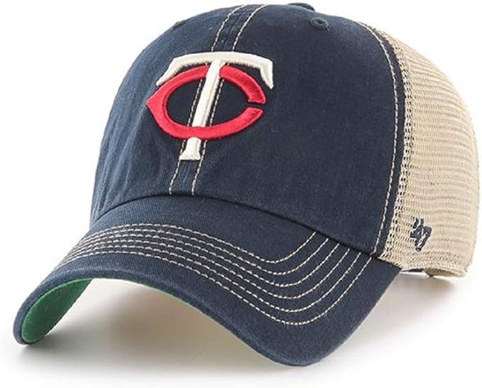 Minnesota Twins '47 Navy Trawler Clean Up Logo Hat