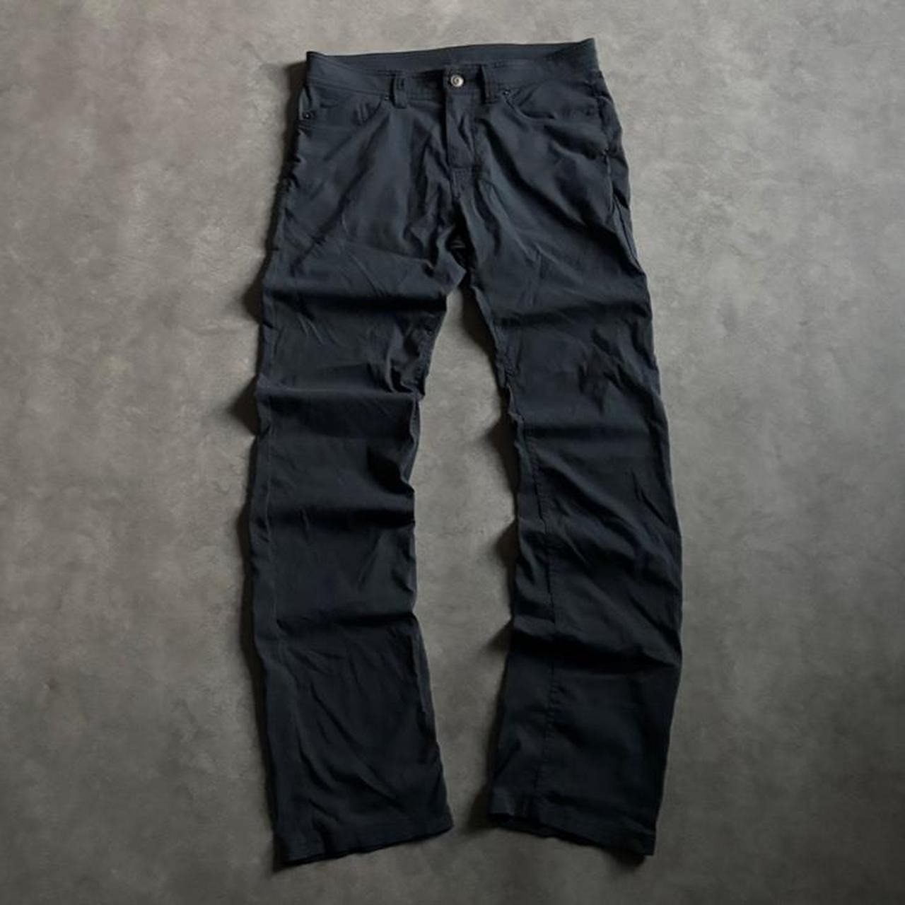 prAna Brion Zion Stretch Pants Charcoal Gray Mens 32x32 Hiking Performance prAna Brion Zion Stretch Pants Charcoal Gray Mens 32x32 Hiking Performance