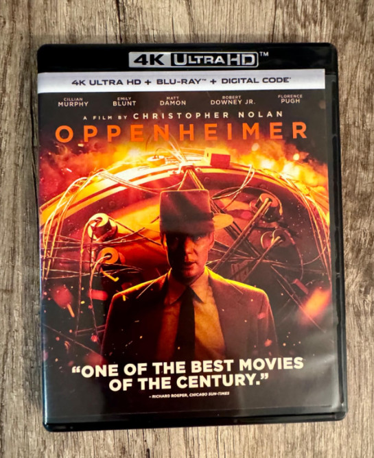 Oppenheimer  4K Ultra HD + Bluray + Digital 4K UHD