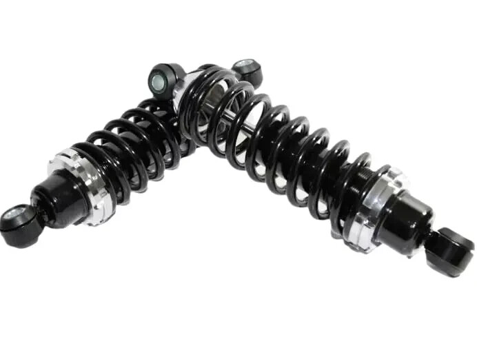 Rear 14\'\' Steel Adjustable 220 lb Springs 220# Coil Overs Over Shocks RETURN