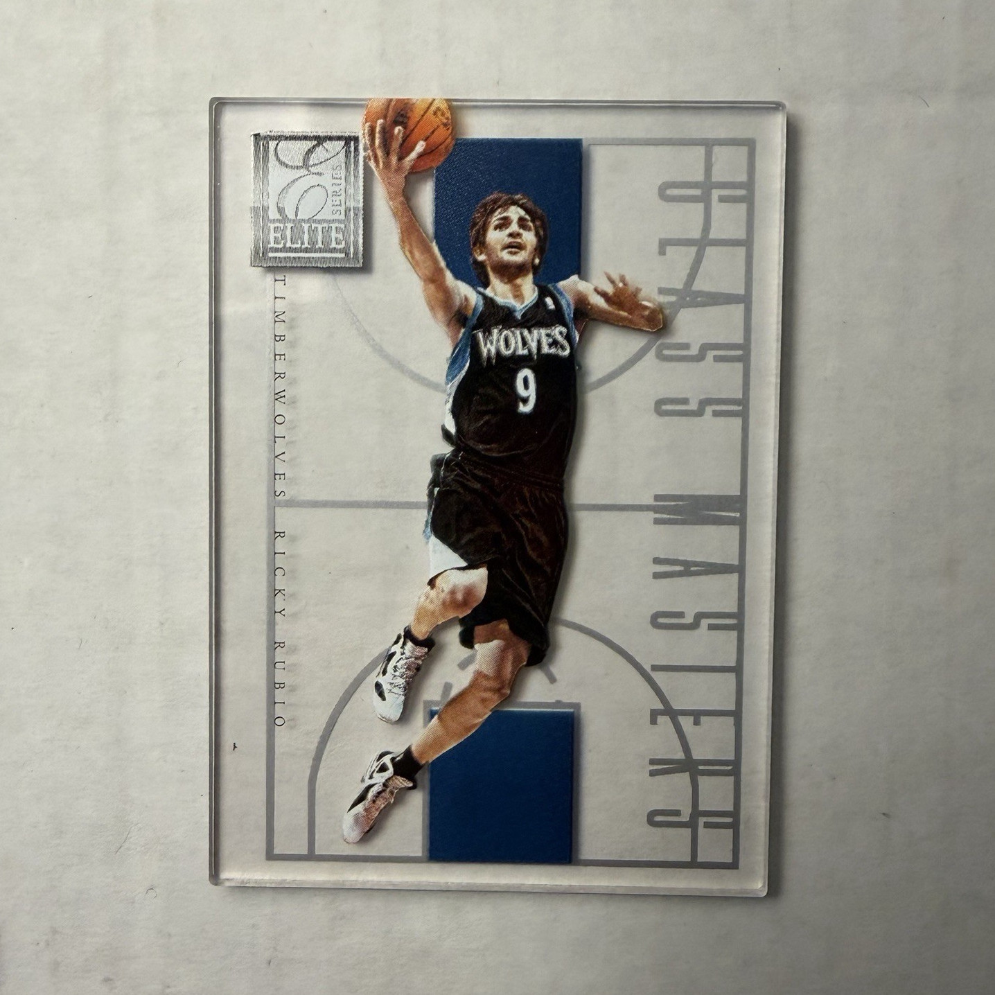 Panini 2012-13 Elite Series Insert Ricky Rubio #14 Timberwolves NBA Card