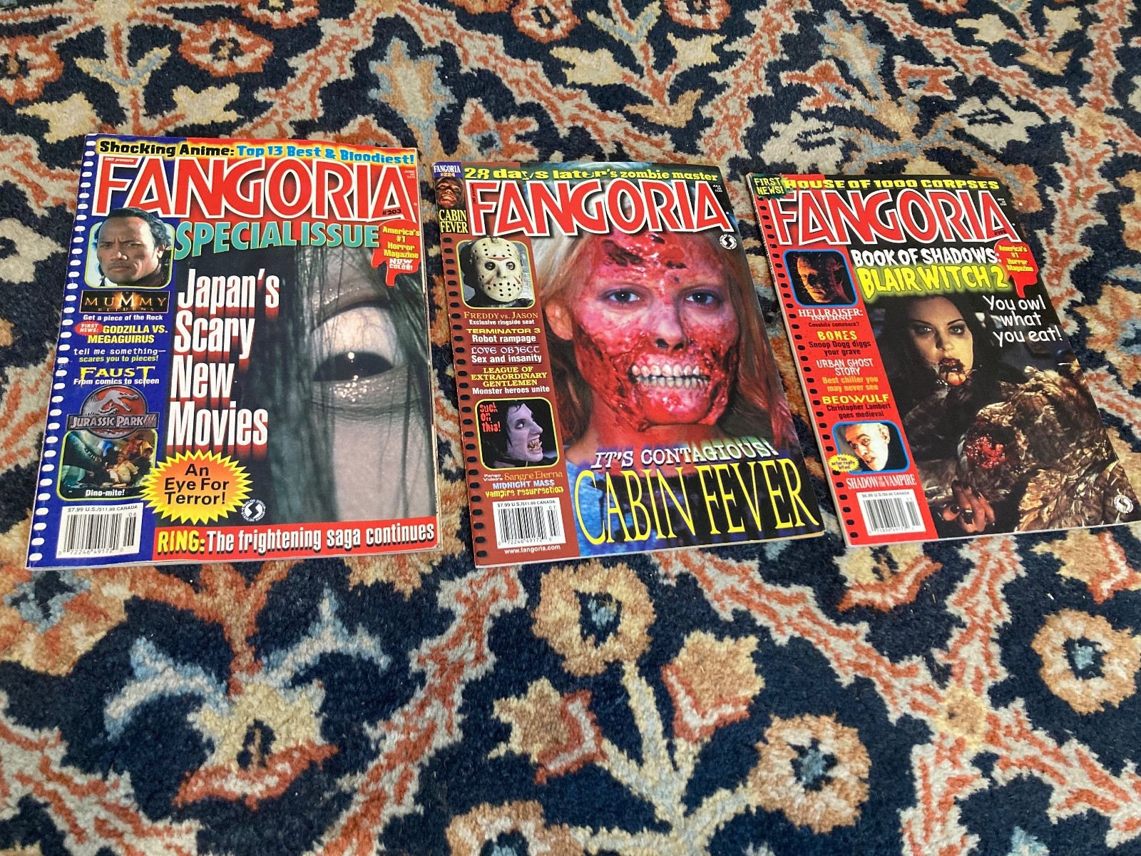fangoria magazine three issues 198 203 224 Ship Tomorrow