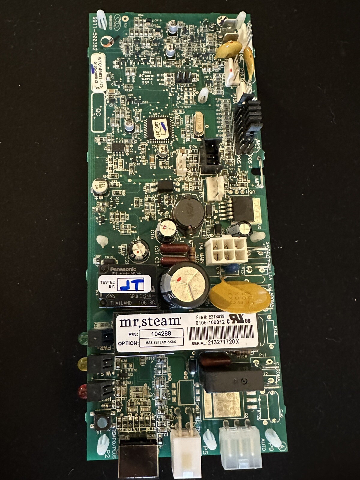 Upgrade Mr Steam Liquid Level Control Board 104288 replaces 103975
