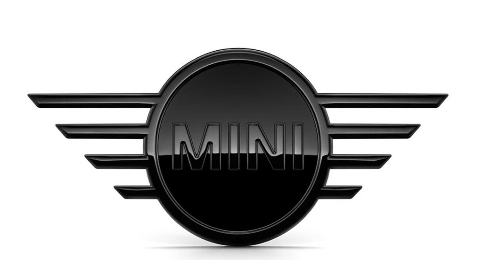 OEM MINI Cooper Countryman F60 Piano Black Emblem Badge Front 51149880865