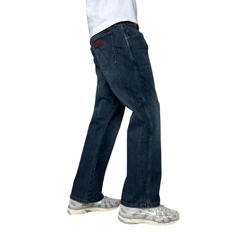 Vintage Wrangler Bootcut Blue Jeans - W35 L30