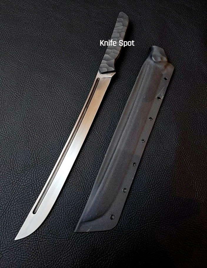 HANDMADE TACTICAL WAKIZASHI JAPANESE SHORT SWORD WITH SHEATH, BATTLE READY SWORD