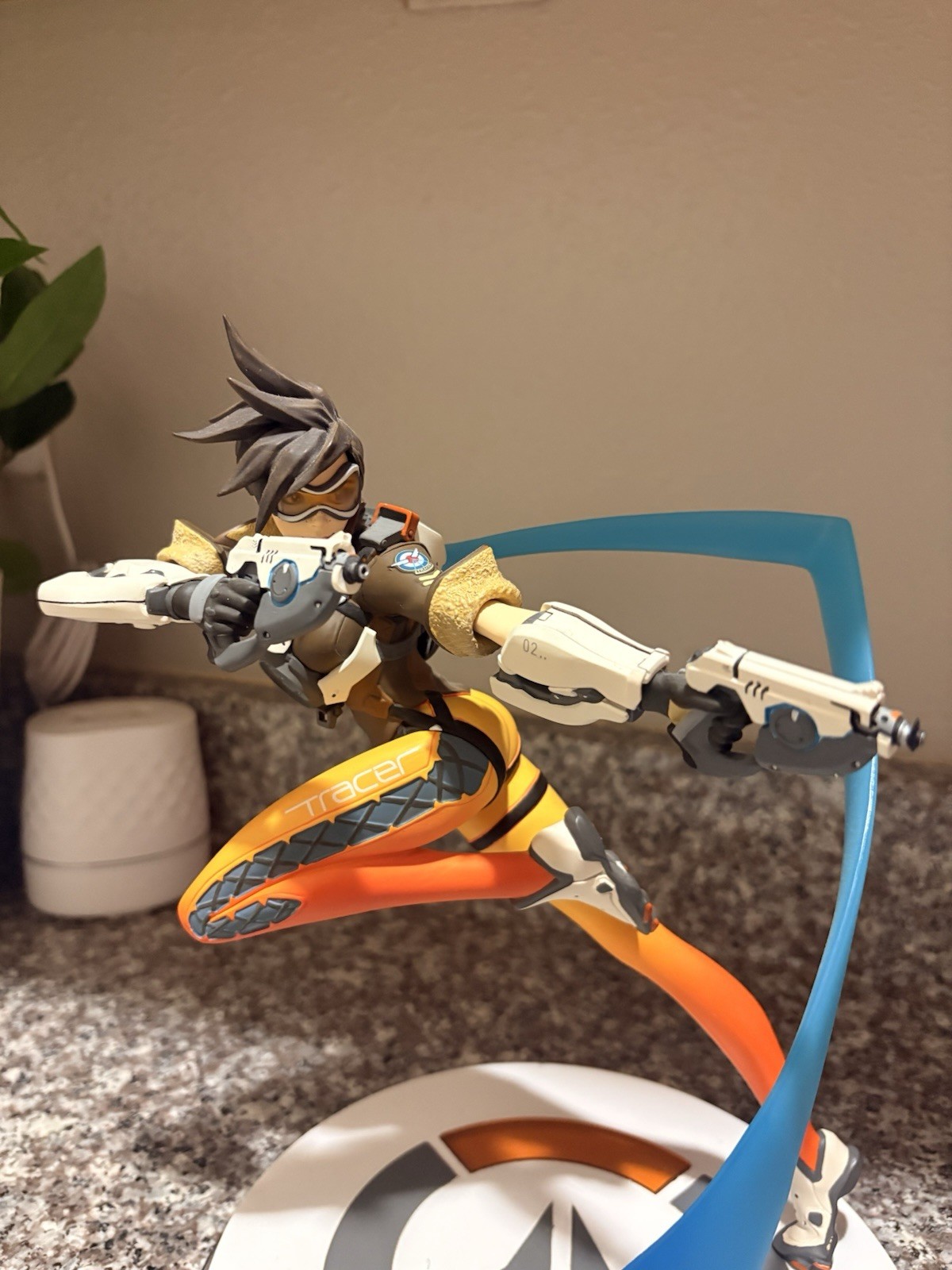 Blizzard Overwatch Tracer 12-inch Statue Original Box Included