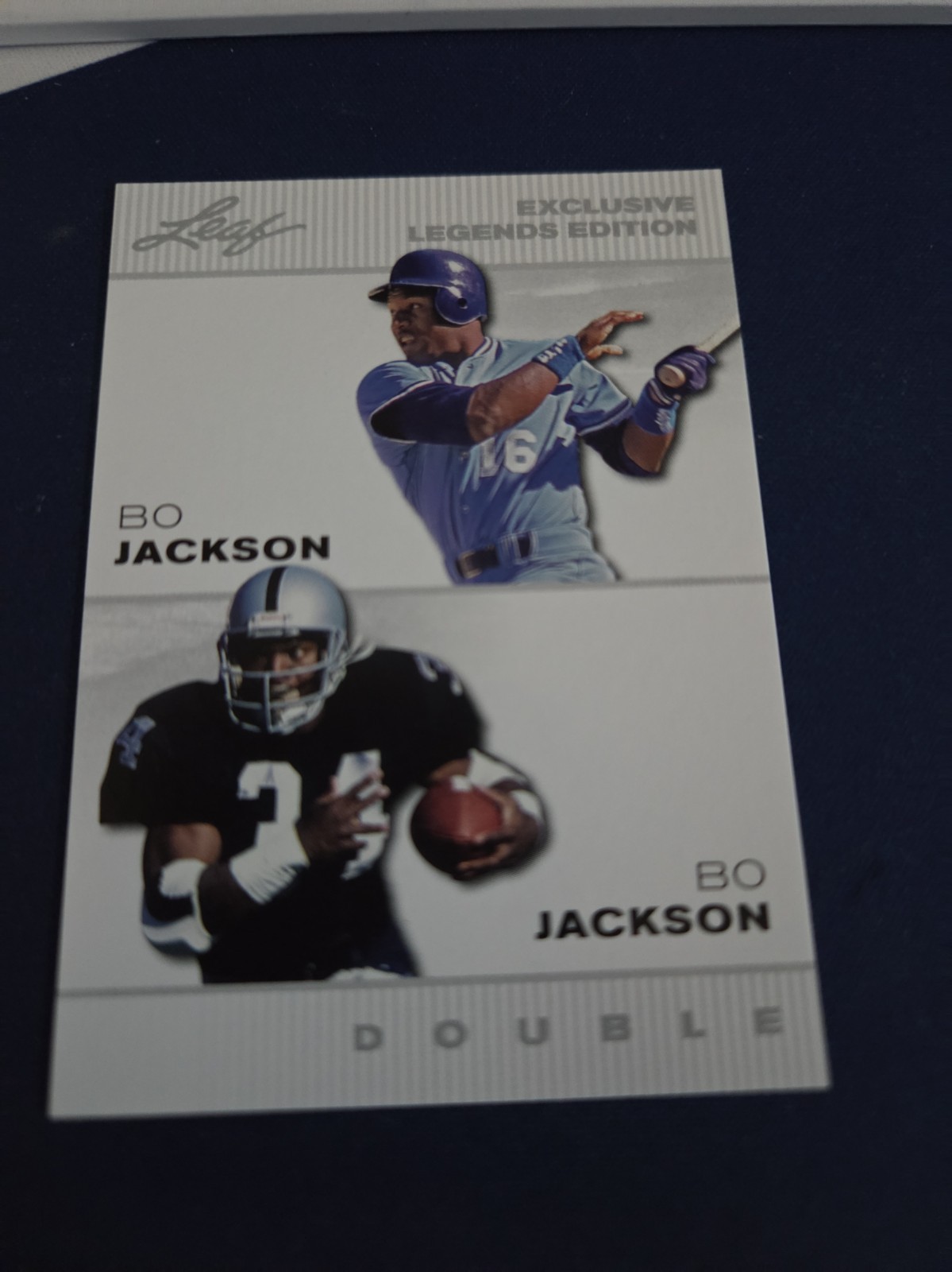 2024 Leaf Special Release Exclusive Legends Edition Double Bo Jackson #ELE-03 2024 Leaf Special Release Exclusive Legends Edition Double Bo Jackson #ELE-03