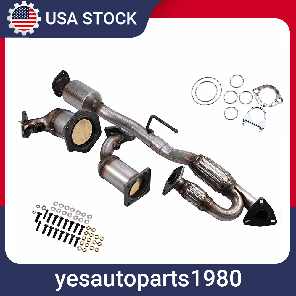 For 2008-2019 Nissan Murano 3.5L All Three Catalytic Converters 2016 2017 2018