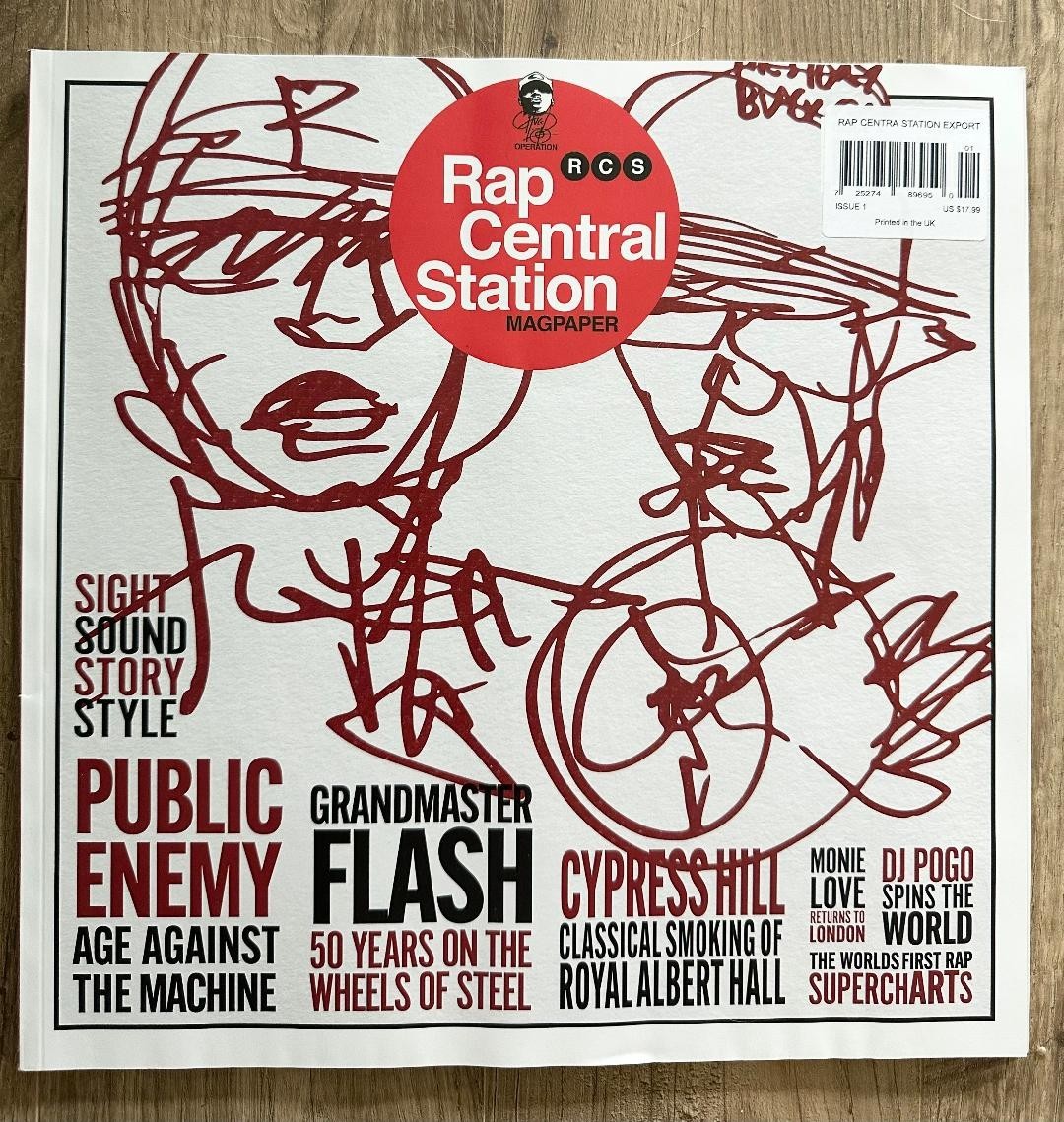 2026 RAP CENTRAL STATION Spring Issue 1 Premiere PUBLIC ENEMY Cypress Hill FLASH