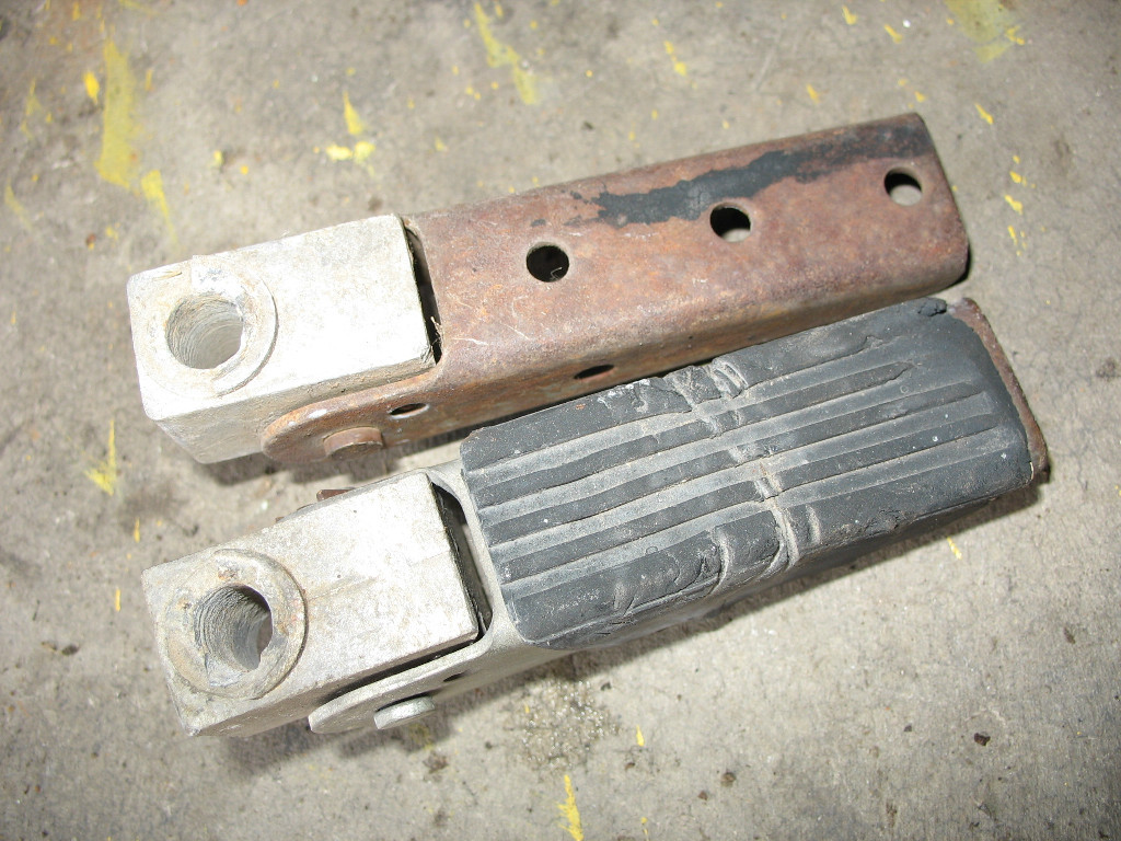 PASSENGER BUDDY FOOT PEGS 1965 1966 SUZUKI K15 HILLBILLY TRAIL 80