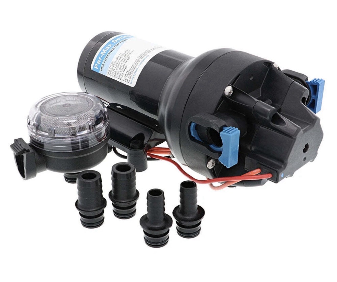 Jabsco Par-Max HD5 Heavy Duty Water Pressure Pump - 12V - 5 GPM - 60 PSI [P501J- Jabsco Par-Max HD5 Heavy Duty Water Pressure Pump - 12V - 5 GPM - 60 PSI [P501J-