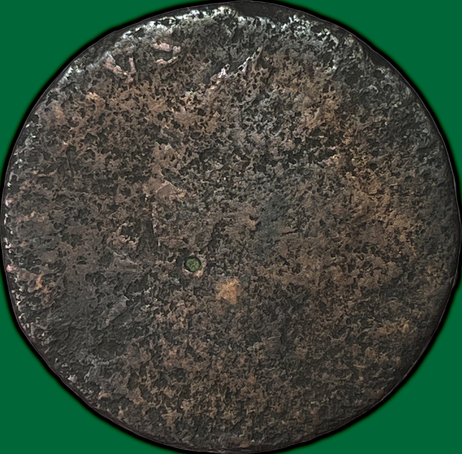 1773 Virginia Halfpenny Colonial Cull Coin #45092