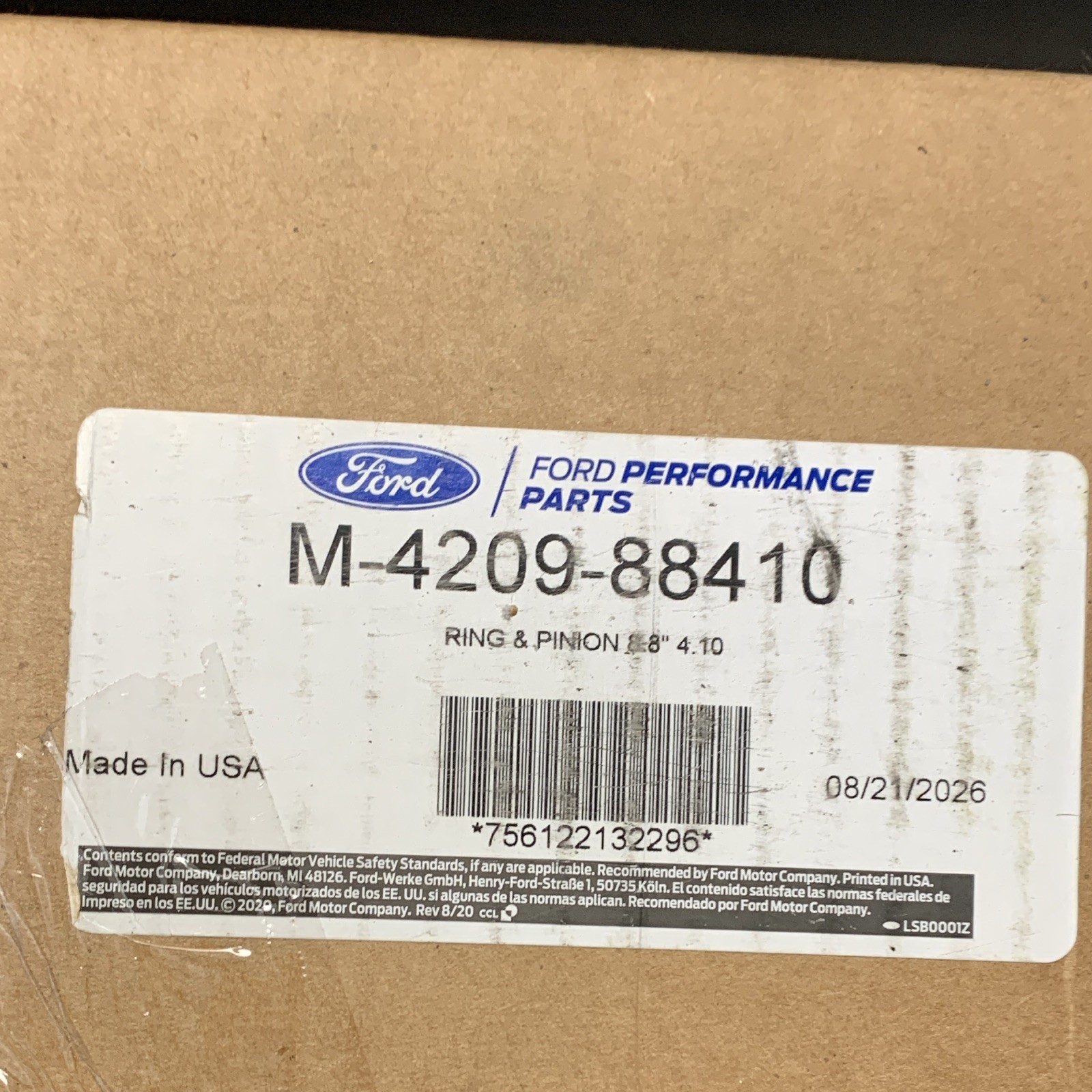 Ford Performance 8.8 Ring and Pinion Set