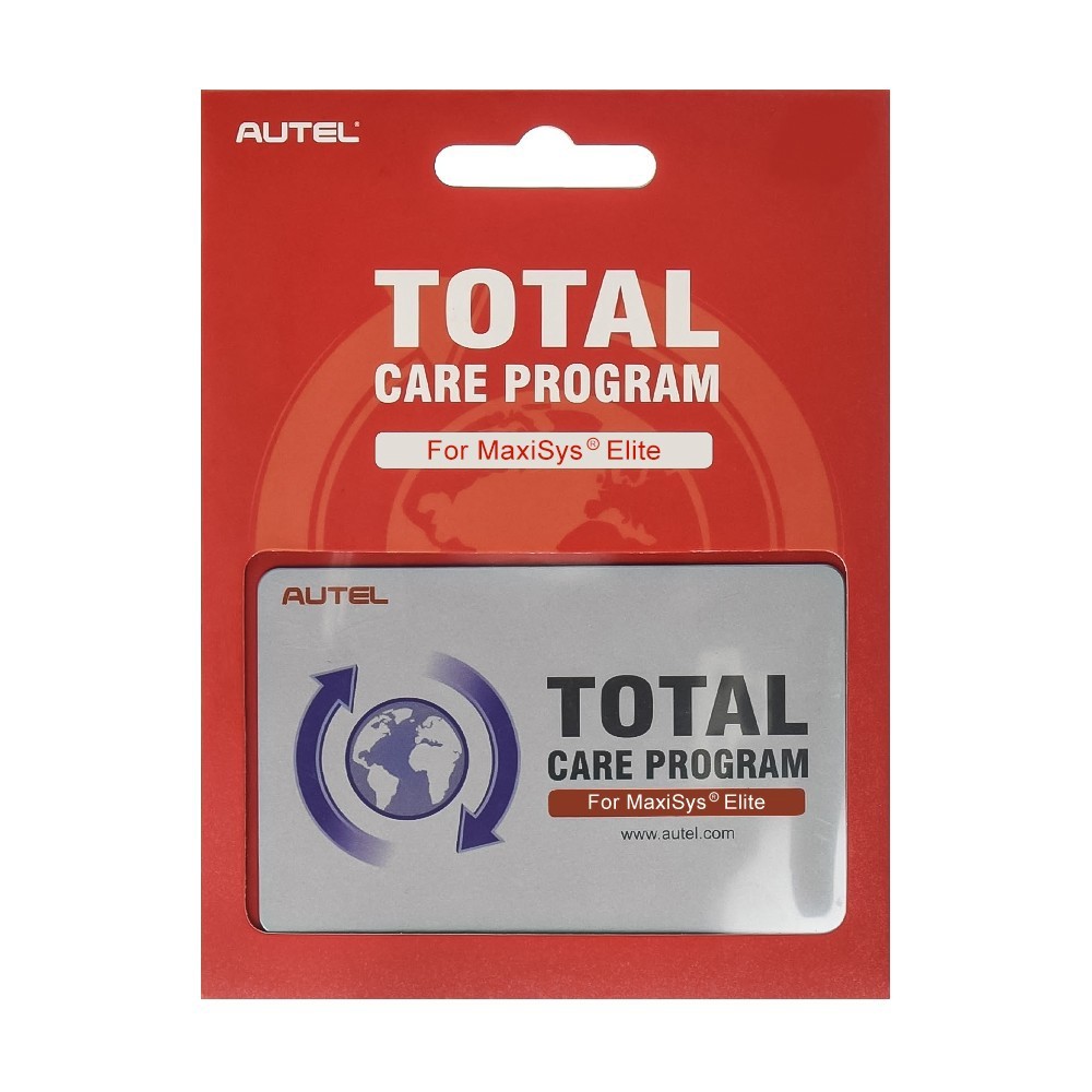 Autel Maxisys Elite / Elite ii One Year Update Service Total Care Program USA