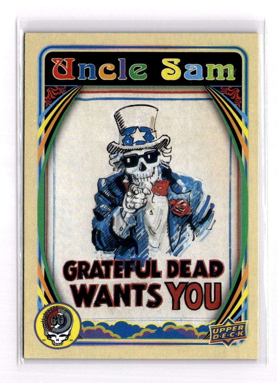 2025 Upper Deck GRATEFUL DEAD 60 Years So Far (BUY 3 GET 1) You Pick/Choose