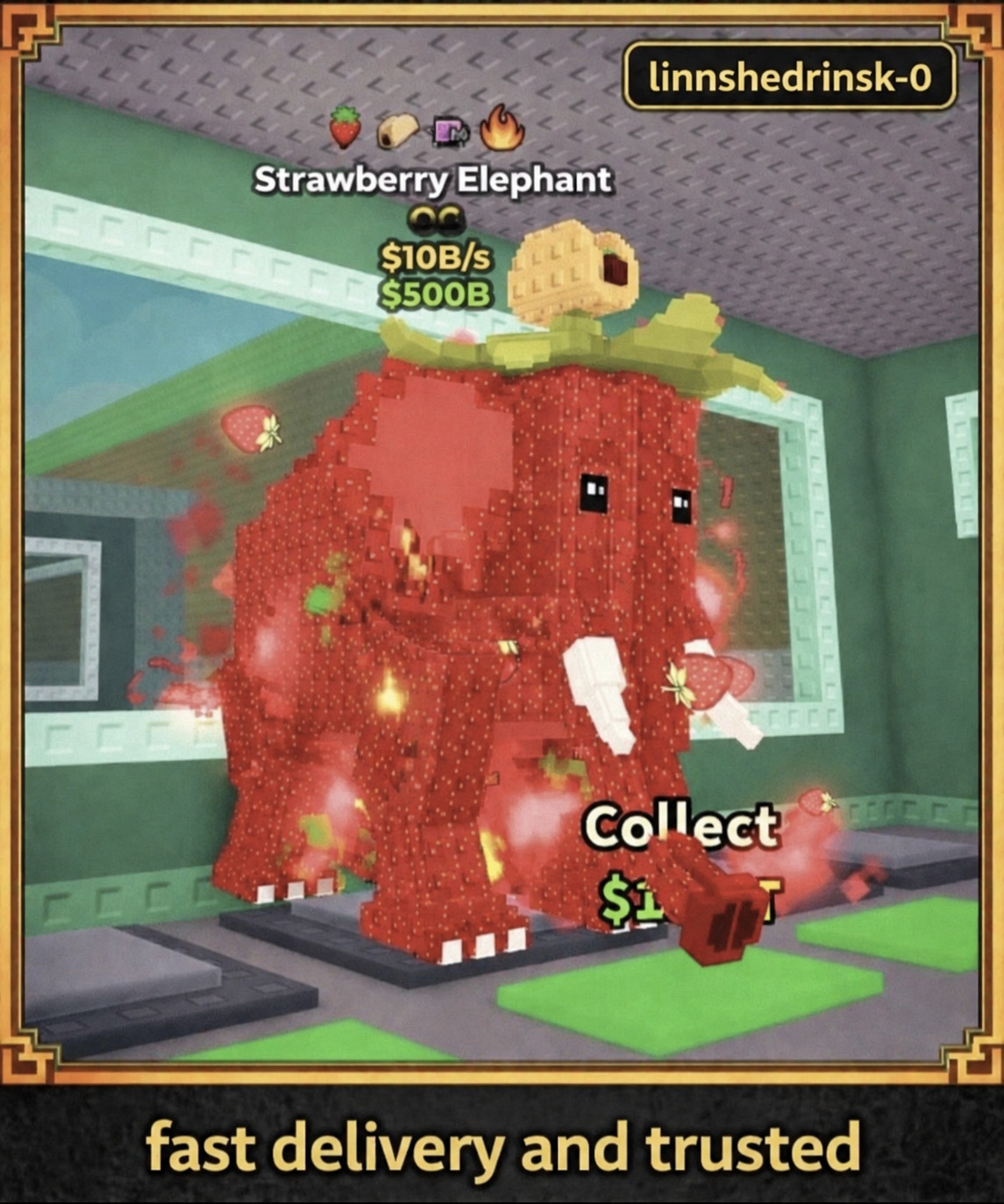 🐘 🔥 Strawberry Elephant For Sale – Cheap & Fast 10B/S Real and Rare 🔥
