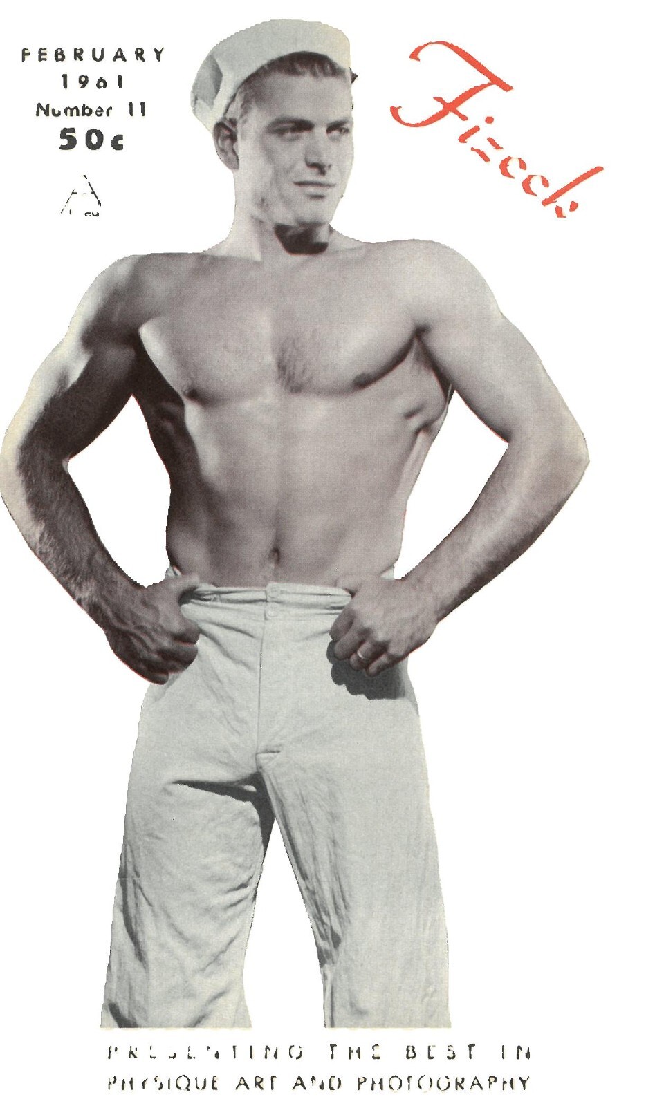 Fizeek No.11 February 1961, Vintage Male Beefcake Magazine