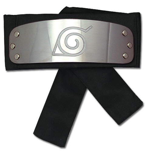 Naruto Shippuden Leaf Village Headband Anime Licensed NEW Naruto Shippuden Leaf Village Headband Anime Licensed NEW