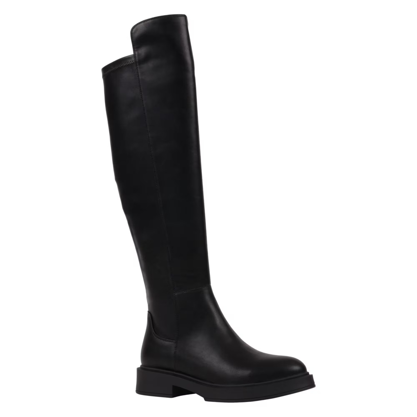 Women\'s Alya Classic Elastic Knee-High Boots Black SZ 6