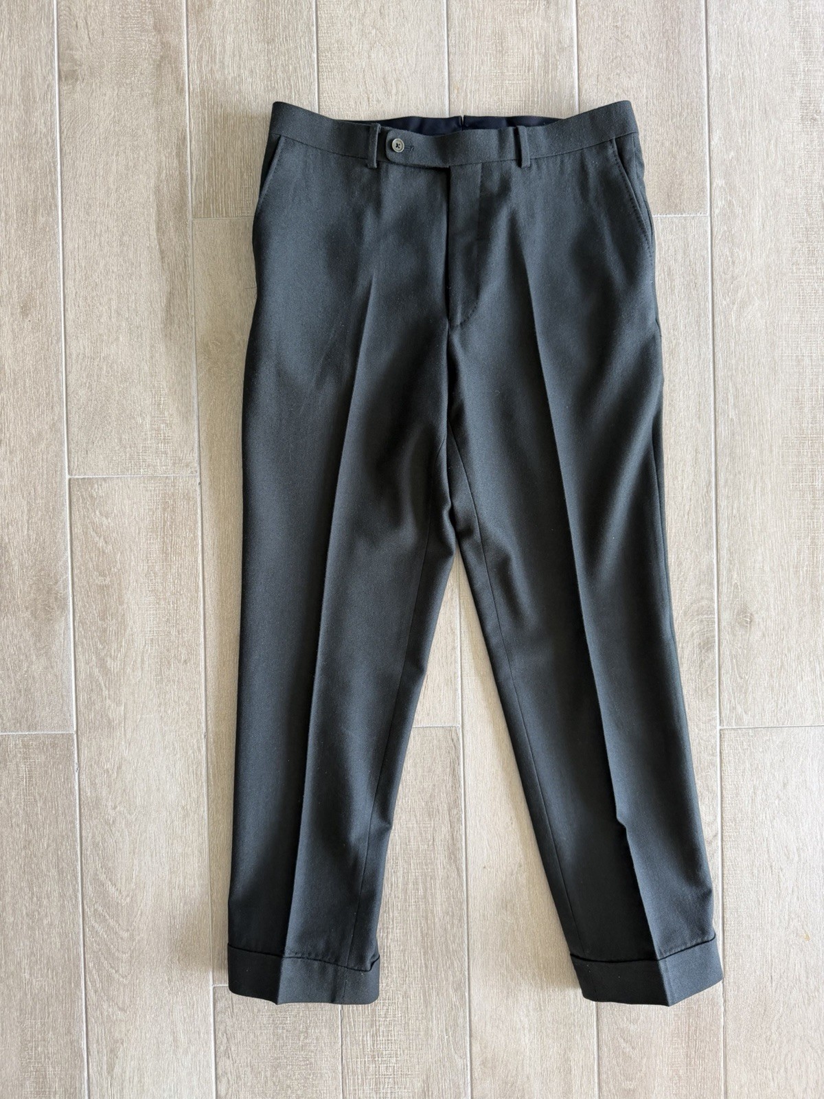The Armoury x Ring Jacket - Model A - Loden Green Flannel Trousers - Size 50