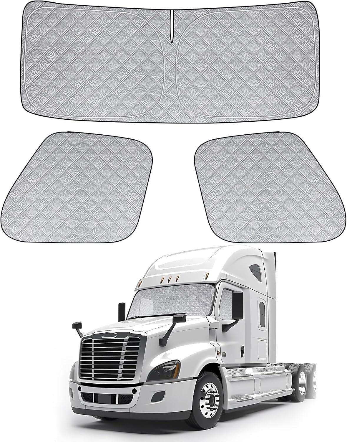 Windshield Sun Shade for Freightliner Cascadia 08-17, Sun Shade