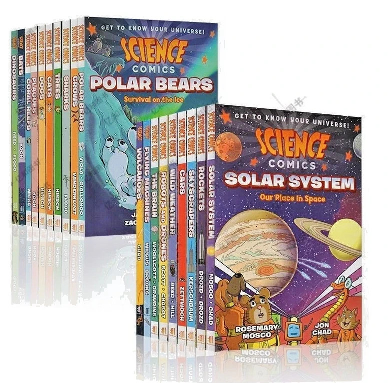 Science Comics Series Collections: Get to Know Your Universe 31 Color Kids Books Science Comics Series Collections: Get to Know Your Universe 31 Color Kids Books