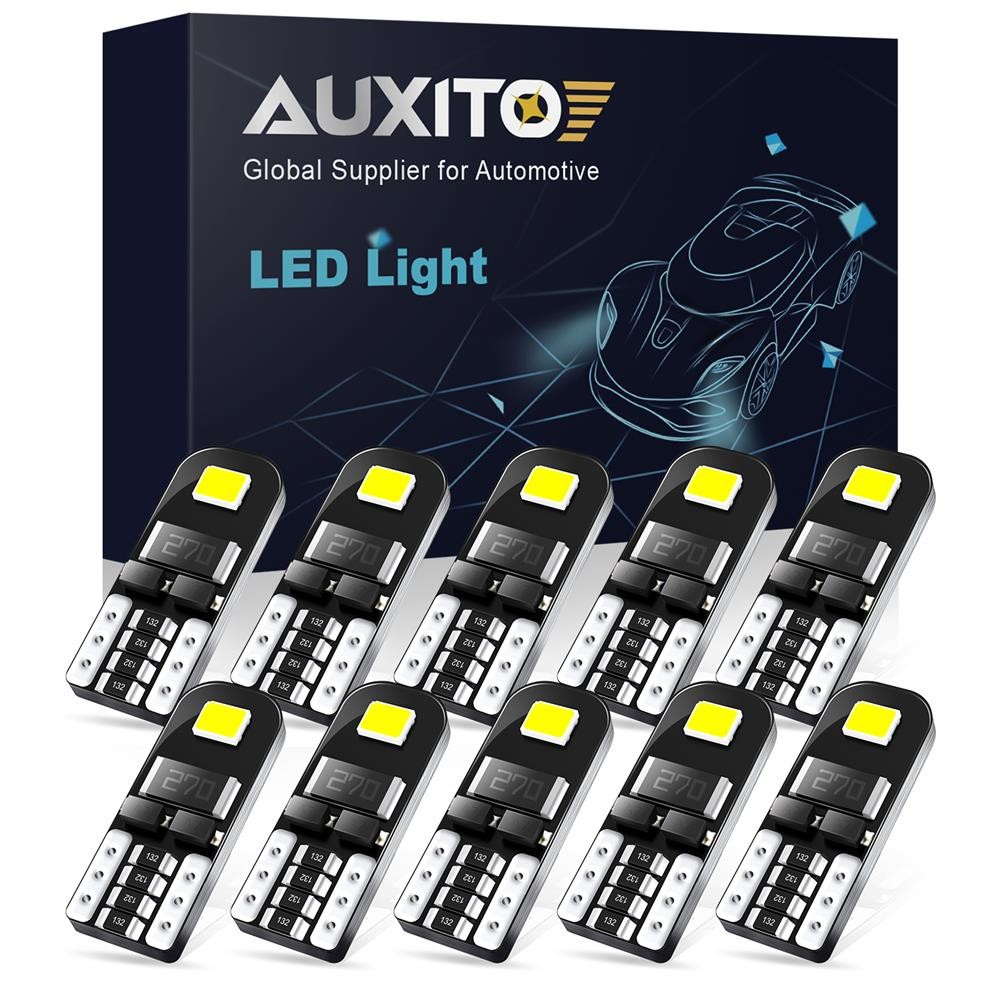 2/4/6X AUXITO H11 LED Headlight Bulb Conversion Kit Low  Beam White 6500K M3S