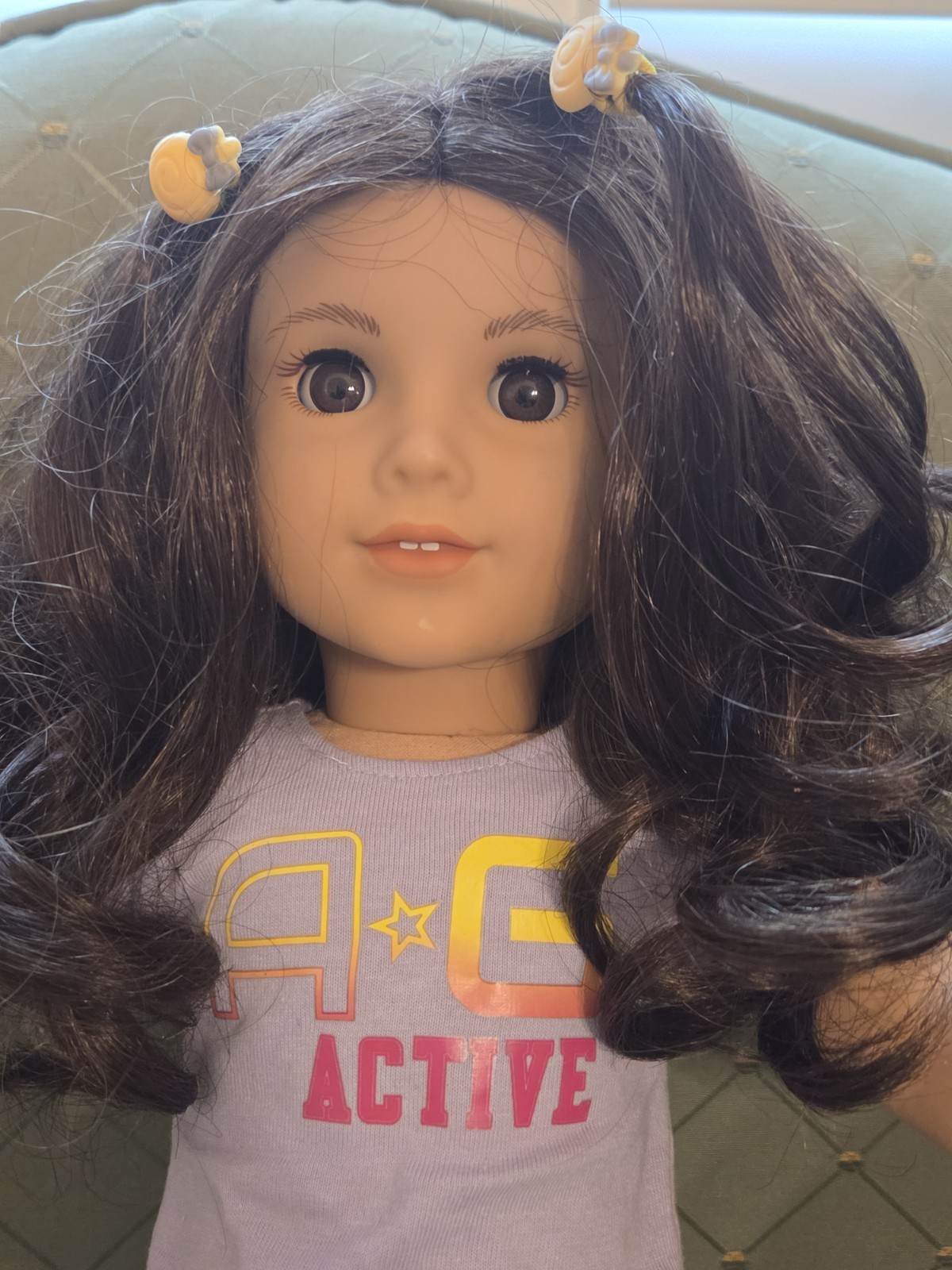 American Girl Doll Truly Me 121 Brown Hair Brown Eyes Retired 2025 American Girl Doll Truly Me 121 Brown Hair Brown Eyes Retired 2025