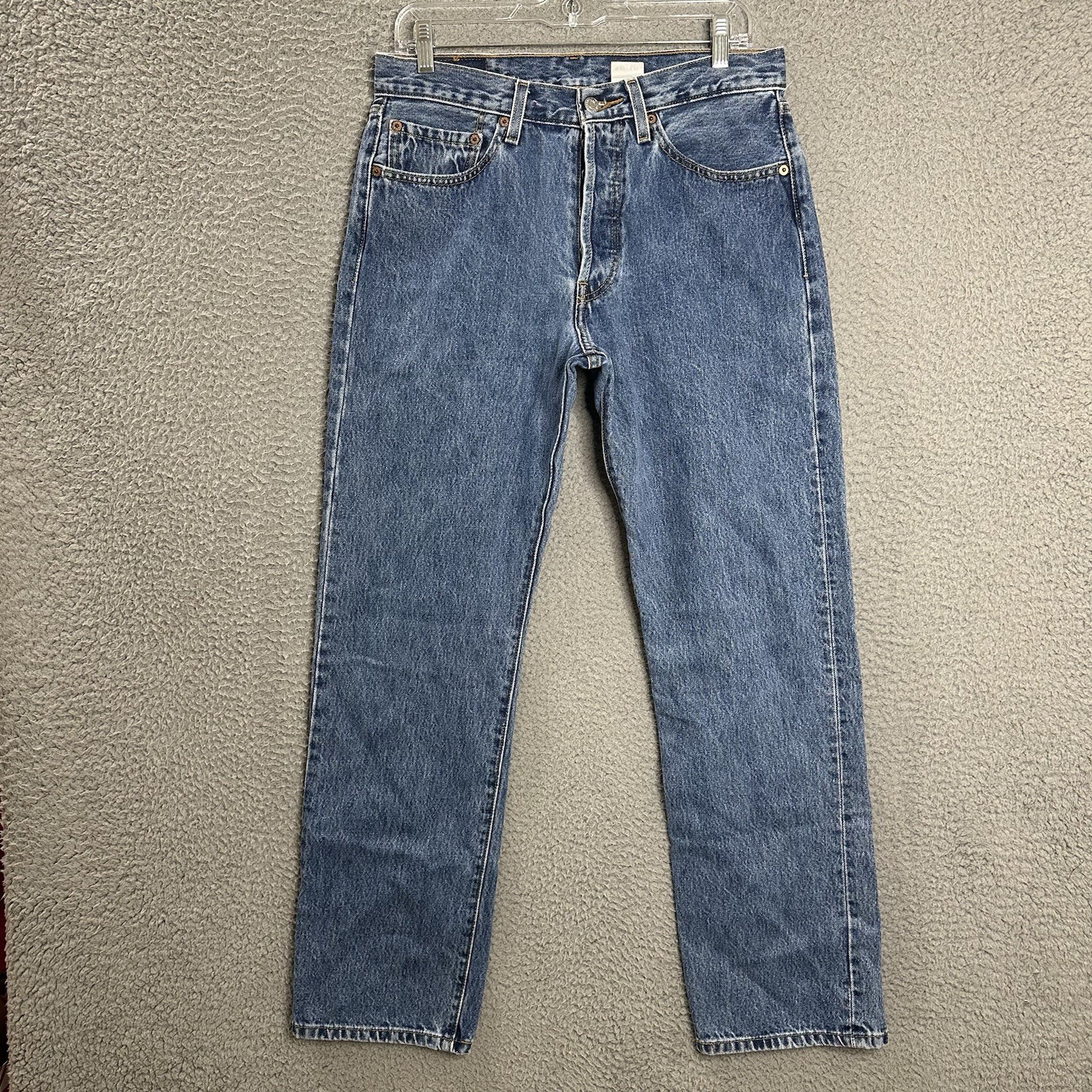 Vintage Levi’s 501XX Jeans Mens 30x32 (32x32) Blue Denim Straight Button Fly Vintage Levi’s 501XX Jeans Mens 30x32 (32x32) Blue Denim Straight Button Fly