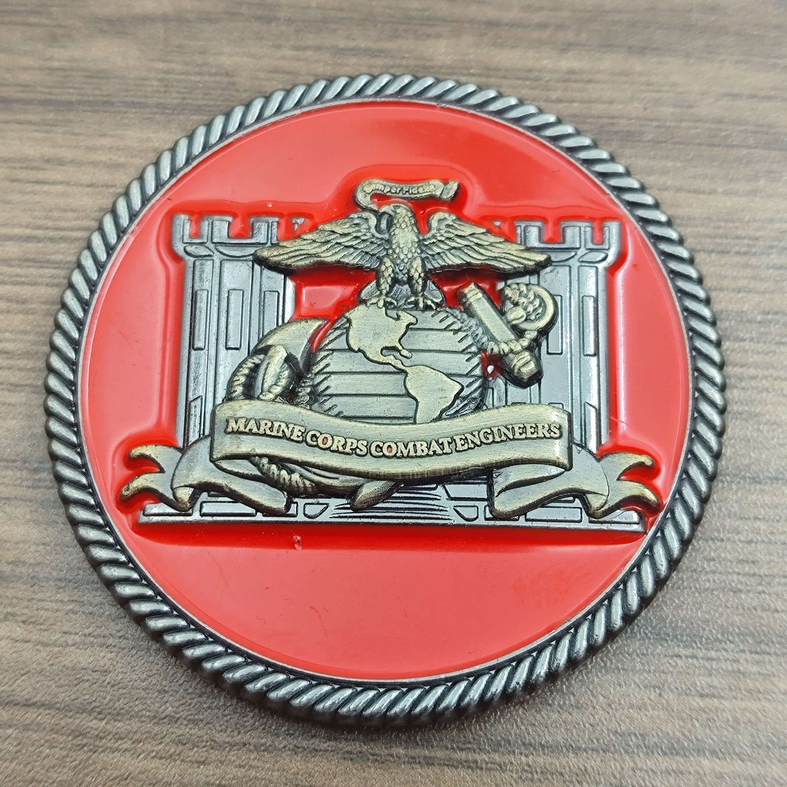 USMC Combat Engineers Challenge Coin