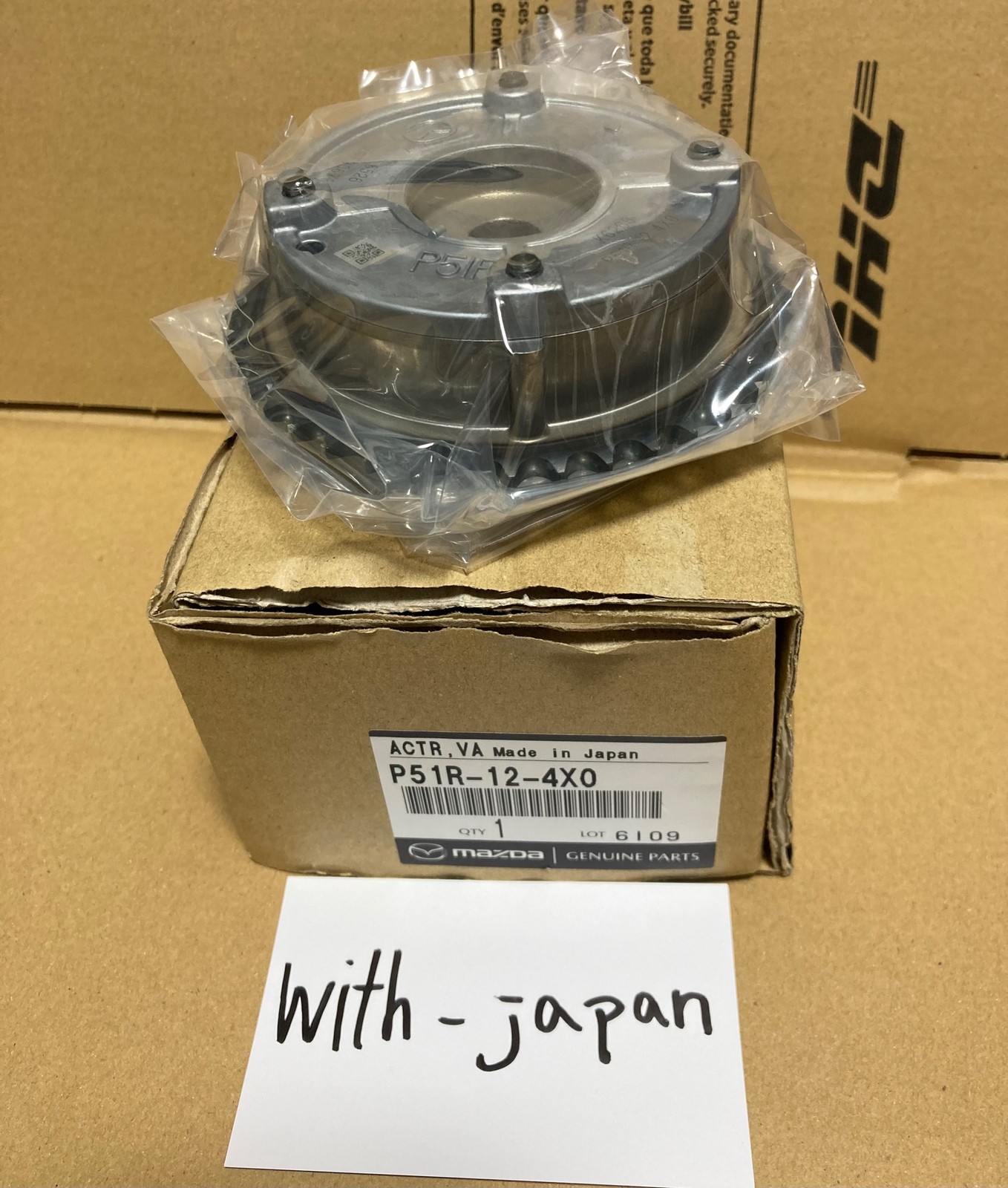 Mazda2 Genuine VVT Variable Valve Timing Actuator P51R-12-4X0 OEM Mazda2 Genuine VVT Variable Valve Timing Actuator P51R-12-4X0 OEM