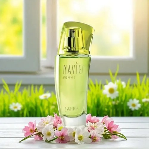 JAFRA NAVIGO FEMME Eau De Toilette 1.7 fl.oz. New Sealed JAFRA NAVIGO FEMME Eau De Toilette 1.7 fl.oz. New Sealed