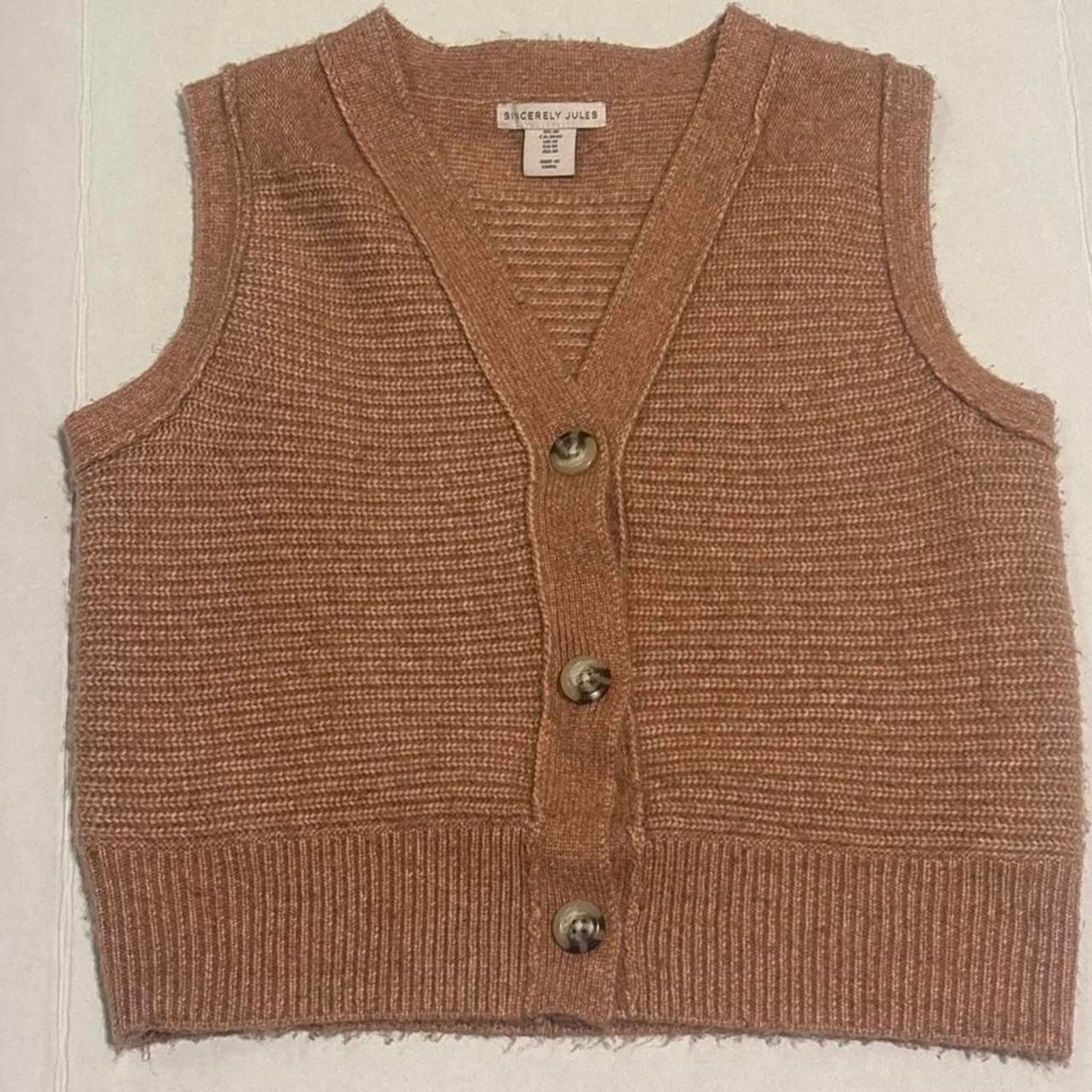 Sincerely-jules-for-bandier Women\'s Brown and Tan Jumper Sincerely-jules-for-bandier Women\'s Brown and Tan Jumper