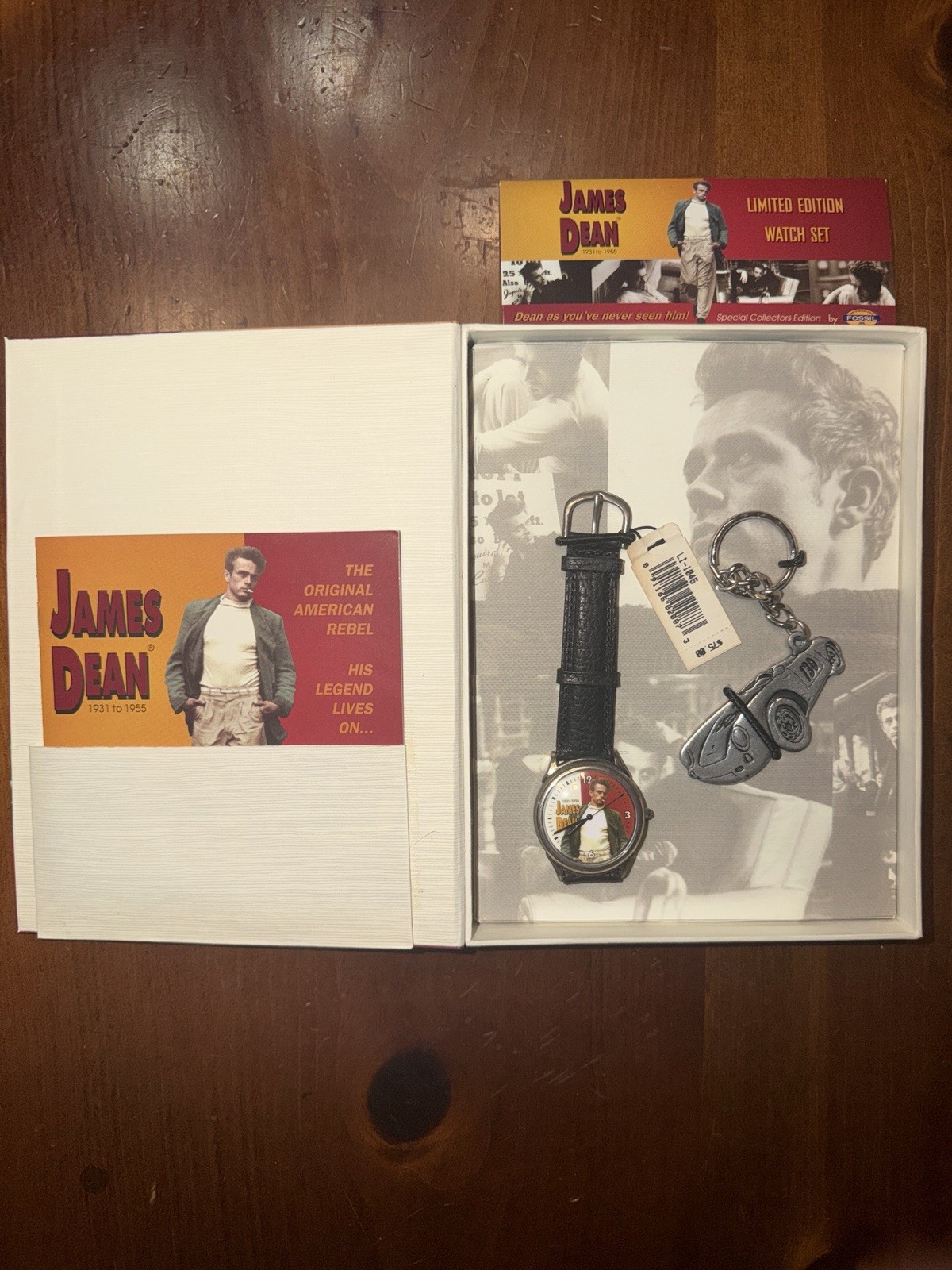1993 Fossil James Dean Limited Edition Watch Set 1993 Fossil James Dean Limited Edition Watch Set