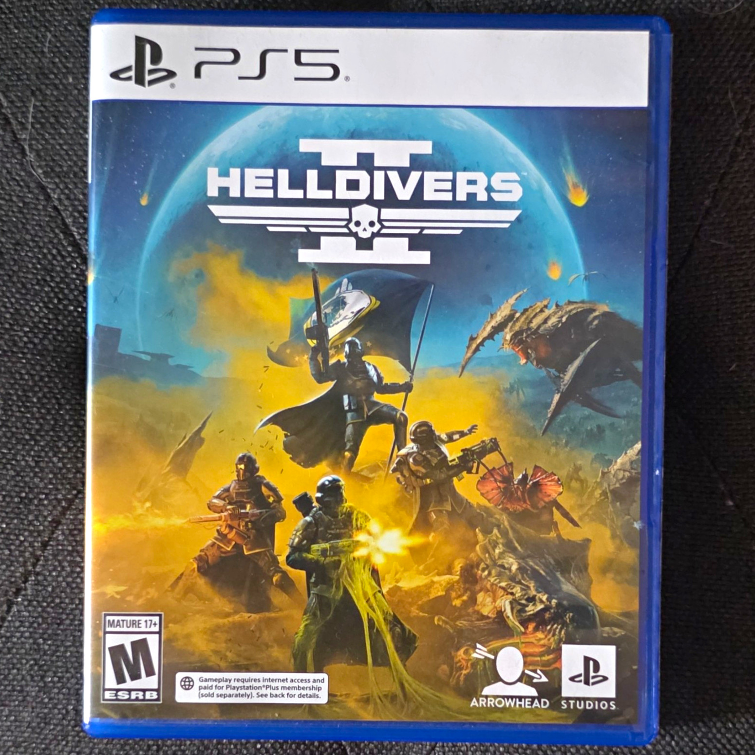 Sony Helldivers II PS5 Multiplayer Online Shooter M Rated NTSC-U/C 2024 Sony Helldivers II PS5 Multiplayer Online Shooter M Rated NTSC-U/C 2024