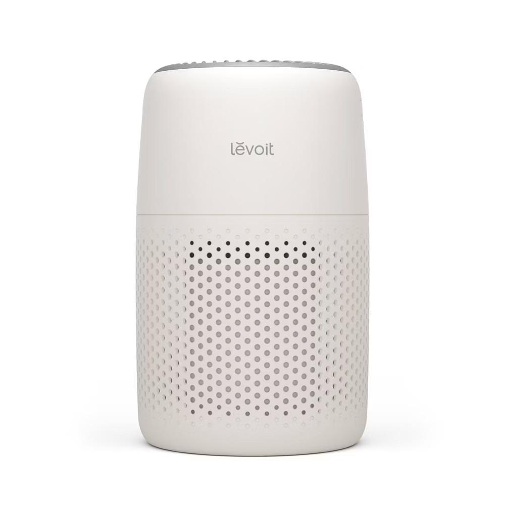 Levoit Core Mini Air Purifier with Night Light Cream White