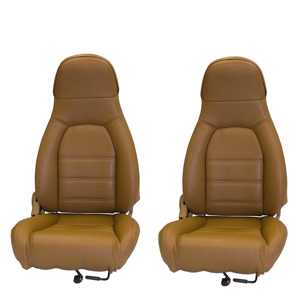 Front Seat Cover for 1990-1996 Mazda Miata Custom Fit Car Seat Covers 1 Pair Tan